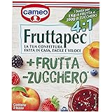 Cameo Fruttapec 4 1, Preparato per la Cottura Casalinga di Confetture a Base di Pectina, 2 Buste 40 g Complessivi