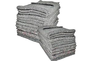 W E ROBERTS (PACKING SUPPLIES) LTD Lot de 10 couvertures de protection de meuble pour déménagement 200 x 150 cm