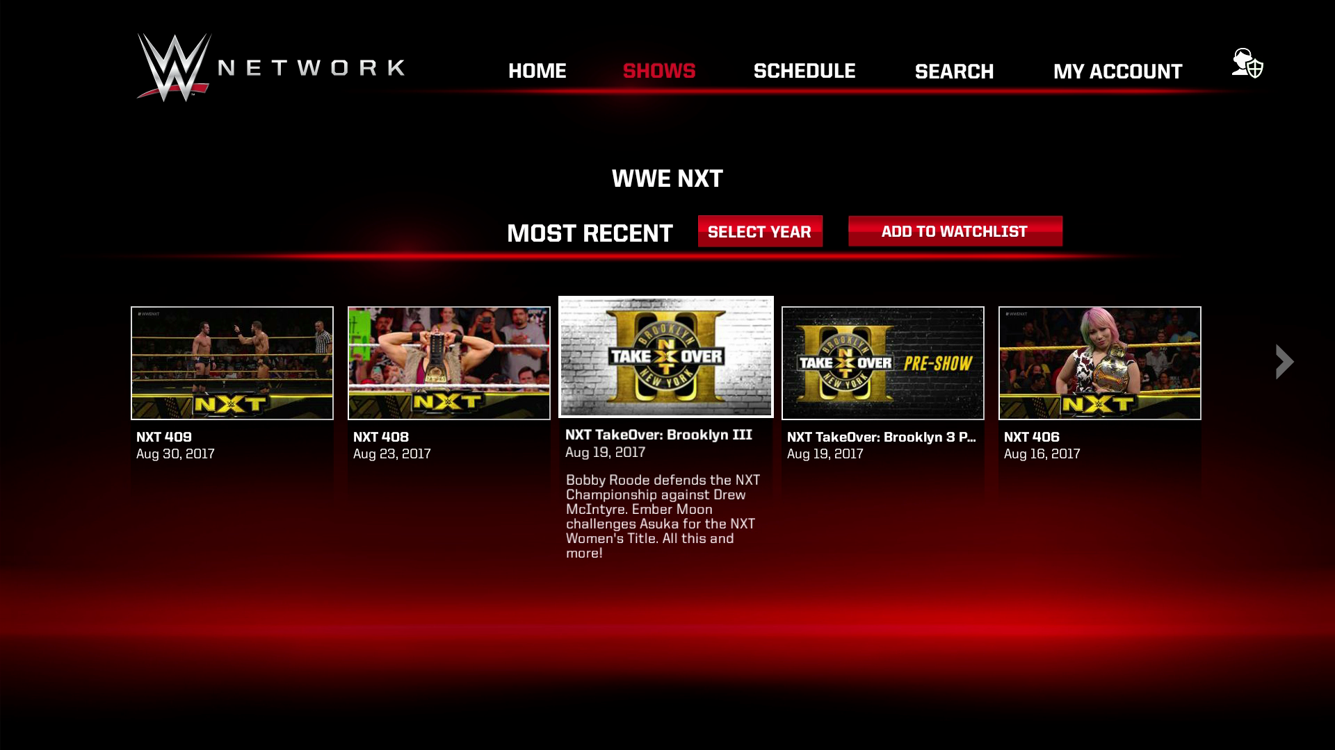 WWE Network Amazon.fr Appstore pour Android