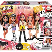 Educa My Model Animal Print | Muñeca Articulada Para Diseñar | Más De 150 Looks Y 40 Accesorios | Manualidad Sin Aguja | Regalo Niños 6+ Años