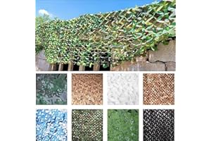 SDLLG 2023 Verdicktes 210D Tarnnetz Sonnensegel Camouflage Netz Sonnenschutznetze Partydekoration