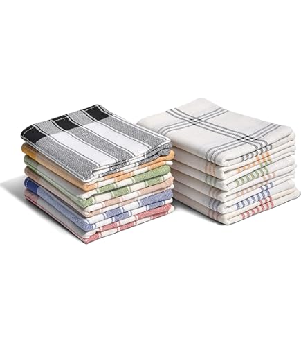 CALITEX Arc en Ciel Serviette de Table en Tissu/Coton Blanc 44 x 44 cm - SERVIETTES