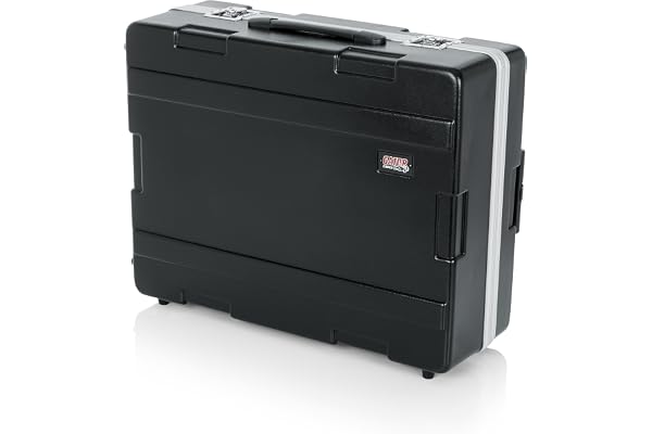 Gator Cases Mallette légère moulée ATA pour mixeur de 20" x 25" avec roues et poignée de remorquage(G-MIX 20X25)
