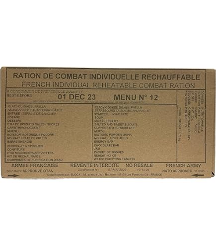 Boîte-repas prêt-à-manger pour la dysphagie