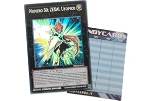Andycards Yu-Gi-Oh! - Numero S0: ZEXAL Utopico - Super Rara MACR-ITSE2 in Italiano + Segnapunti