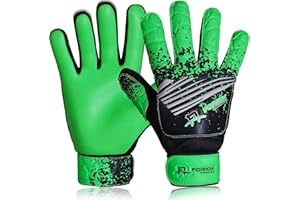 Foriox International Football Goalkeeper Gloves For kids Boys Youth Children Adults Soccer Goalie Glove with Super 3mm Grip Latex Palms Available In Bright Eye-Catching Colors