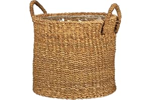 Scheurich Macetero con asas de algas marinas, 24 cm de diámetro, 20 cm de alto, 7,5 l de vol.