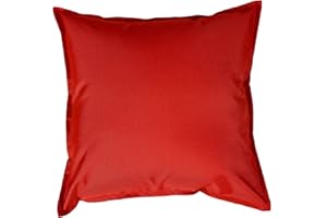 Seaquin Large Waterproof Cushion Cover in Red 60cm x 60cm