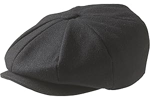 Peaky Blinders - Casquette style gavroche - 8 pièces - Casquette plate 100 % coton