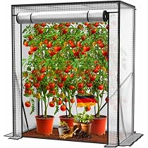2 Tuteurs à Tomates Relaxdays - Métal Marron 179cm - Pour Plantes Grimpantes - Design Vintage