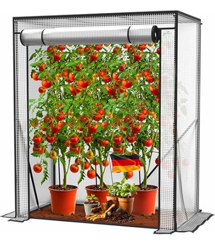 Lot De 3 Cages à Tomates Carrées Pour Plantes Grimpantes - Pour Jardin