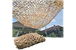 GZDXBF Rete Mimetica Rotolo di Reticolato da Camuffamento Tessuto Oxford Resistente 210d, per Decorazioni Militari, 7m X 2m 10m X 10m 5m X 8m 6m X 12m Telo Ombra