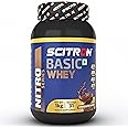 Scitron Nitro Series BASIC WHEY (14g Protein, 3.1g BCAAs, 6.5g EAAs, 0g Sugar, 31 Servings) - 1kg (Chocolate Fantasy)