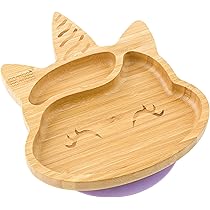 bamboo bamboo Babybord en Peuterbord, Zuignap voor Voeding en Spenen