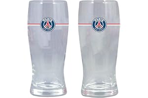 Set 2 verres à bière PSG - Collection officielle Paris Saint Germain