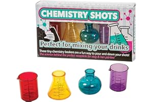 Funtime Gifts Lunettes en plastique Motif tir de chimie Multicolore 6,2 x 25 x 14 cm