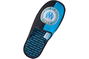 OLYMPIQUE DE MARSEILLE Chaussons Om - Collection Officielle Taille Enfant