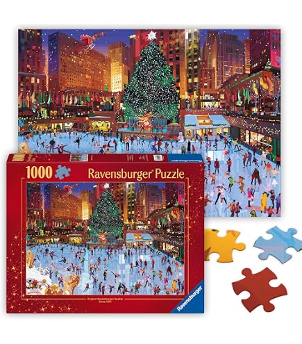 Ravensburger Canada City Lights 1000 Piece Jigsaw Puzzle for Adults - 12000828 - Handcrafted Tooling, Made in Germany, Every Piece Fits Together Perfectly, Jigsaw Puzzles - Canada