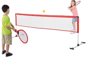 Toyrific Baseline Ensemble de Tennis pour 2 Joueurs, TY5704, Rouge, S