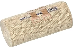 BSN Medical 01029-00 Comprilan 100% Cotton Short Stretch Bandage, 12cm x 5m, Pack of 5, Multi