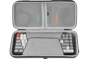 Geekria 75% 84-Tasten-Tastatur-Hülle, Hartschalen-Reisetasche, kompatibel mit Keychron K2, Logitech Pop-Tasten, mechanische Tastatur, EPOMAKER x Aula F75, ROG Azoth Extreme 75, Womier S K80
