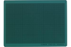 Linex Cutting Mat A4 210 x 300 x 3 mm mm Grid Self-Healing Green