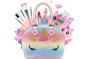 EVACOK Kinderschminke Set M채dchen Kinder Make Up Set Kinder Schminkkoffer M채dchen Spielzeug,Kinder Schminkset M채dchen,Halloween Weihnachts Geburtstags Geschenke f체r M채dchen 4-12 Jahre