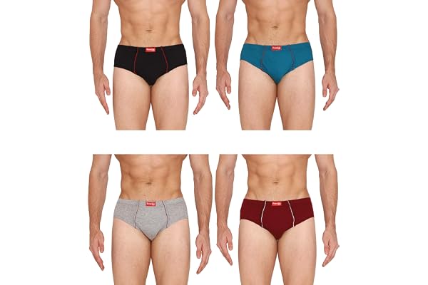 VIP Men's Cotton Brief (Pack of 4)