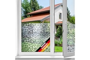 d-c-fix Pellicola adesiva per vetri finestre privacy autoadesivo Perl oscurante opaca decorative impermeabile per cucina, casa, ufficio, bagno, doccia carta 45 x 200 cm