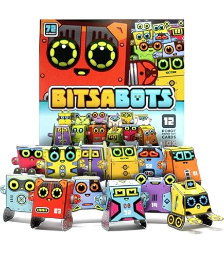 Box Buddies Boxibos Monsters - Pack Of 12 Mini Box Monster - Paper Crafts For Children, Party Bag Fillers, Pocket Money Toy - View #4