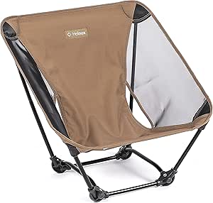 Helinox Ground Chair | Robuster, ultraleichter, Faltbarer, tragbarer Stuhl für Camping, Rucksack-, Wander- und Motorradtouren