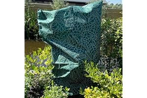 UB-STORE Lot de 2 Housse Hivernage 120x180 CM | Vert Sac de Protection pour Plantes Exterieur Contre Le Froid et Le Gel | Avec Cordon de Serrage et Zipper Voile d'hivernage | Pour Arbres, Plantes et Arbustes