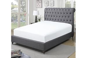 Sapphire collection 300 Thread Count 100% Egyptian Cotton Double Fitted Sheet Bedsheet (Double, White)