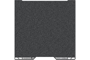 HIKUDIY Placa de impresión de doble cara de 355 x 346 mm, PEI negra, para Bambu Lab H2D. Placa de acero con resorte PEI texturizado para impresoras 3D Bambulab H2D