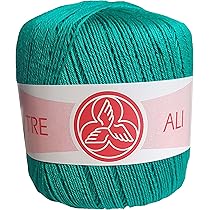 Tre Ali Cucirni Cotone Per Uncinetto - 100% Puro, Titolo 5, 50g, Marrone - Foto 11