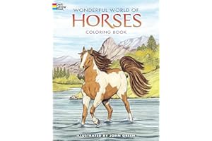 Wonderful World of Horses Coloring Book (Dover Nature Coloring Book)