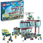 LEGO&reg; City Hastane 60330-7 Yaş ve &Uuml;zeri &Ccedil;ocuklar i&ccedil;in Ambulans ve Kurtarma Helikopterli Oyuncak Yapım Seti (816 Par&ccedil;a)