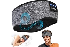 ink-topoint Sleep Headphones, Comfortable Headband Headphones for Side Sleepers - Bluetooth 5.4 earphone headband with Thin Headphones for Sleeping,Sport,Travel,Nap