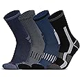RC. ROYAL CLASS Heavy Duty Thermal Socks For Men Cushioned Towel Warm Winter Woolen Socks, Calf Length Hi-Performance Sports Terry Thick Socks, Pack of 4 Pairs, Free Size,Multicolor