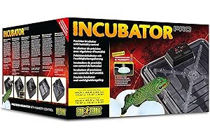 Exo Terra Incubator Pro Precision Reptile Egg Incubator Moisture Control Incubator