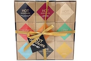 KENNYKRAFTS Hot Chocolate Assorted Flavours Gift Selection and Assorted Biscuits Flavours