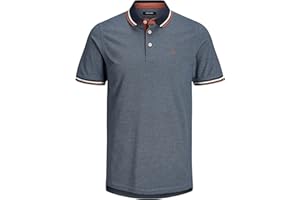 JACK & JONES mens JJEPAULOS POLO SS NOOS Polo Shirt (pack of 1)