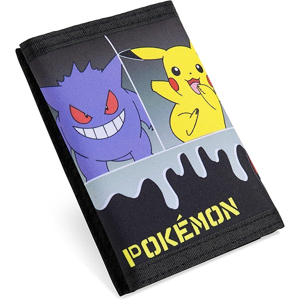 Portafoglio Pok&eacute;mon Platinum Heart Gold - Design Tema Pok&eacute;mon, Taglia Unica, Per Carte E Banconote