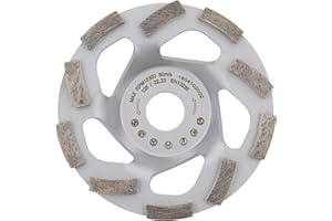 PRODIAMANT Muela de copa de diamante premium hormigón TURBO 125 mm x 22,23 mm plata PDX82.909