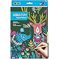 Avenir | A4 Scratch Book | Magic Animals | Scratch & Craft Activity for Ages 6+