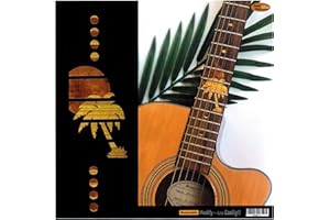 Inlaystickers - Marcadores para trastes para guitarras - Hawaiian Sunset F-318HS