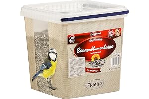 Fidelio Foder av vilda fåglar, solrosfrön, 2 kg