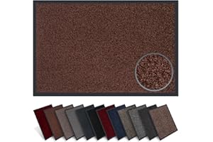 ‎CARPET DIEM Carpet Diem Fußmatte innen, große Auswahl, Größe: 90x150 cm, Farbe: braun - Halten Sie Ihr Zuhause sauber mit unserer Schmutzfangmatte