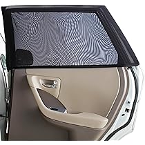 thumbnail image 2 of Car Window Screens - 4 Piece Mesh Sun Shades For Side Windows 2 of 4