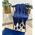 AWARD VELVETS Super Soft & Breathable Throw - Classy Throw Suitable for Home Couch Sofa Bed Decor/Skin Friendly/All Season Throw (Color-Blue)